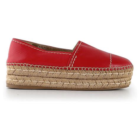 prada espadrillas con plateau